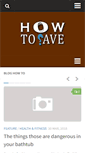 Mobile Screenshot of how-to-save.com
